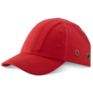 image of BBrand Safety Baseball Cap Red Ref BBSBCRE Up to 3 Day Leadtime 147261