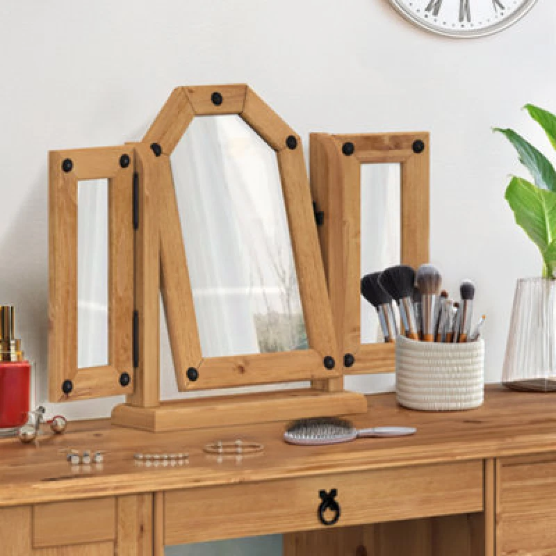Image of MERCERS FURNITURE Corona Triple Mirror 5060335863140