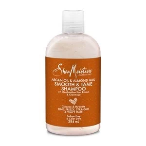 Image of Shea Moisture Argan Oil and Almond Milk Shampoo 384ml