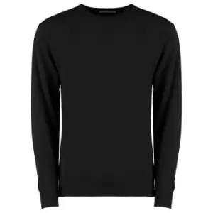 Image of Kustom Kit Mens Arundel Sweatshirt (L) (Black)