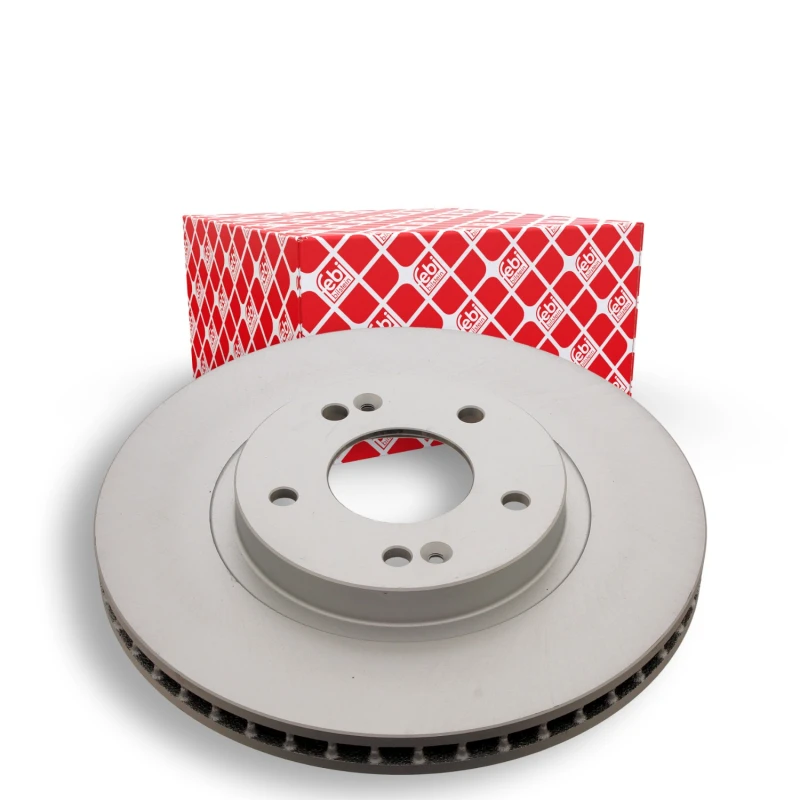 Image of FEBI BILSTEIN 31474 Brake disc Front Axle, internally vented, Coated Brake Disc (82)