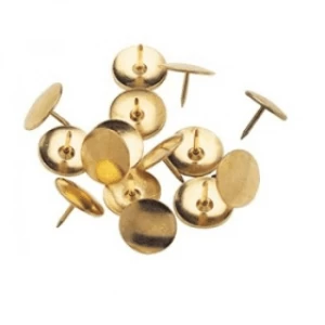 image of Value 9.5mm Brass Drawing Pins (150 Pack)