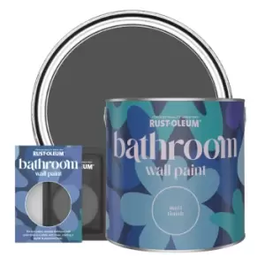 Image of Rust-Oleum Bathroom Wall & Ceiling Paint - GRAPHITE - 2.5L