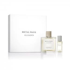 Image of Allsaints Metal Wave Eau de Parfum 100ml Gift Set