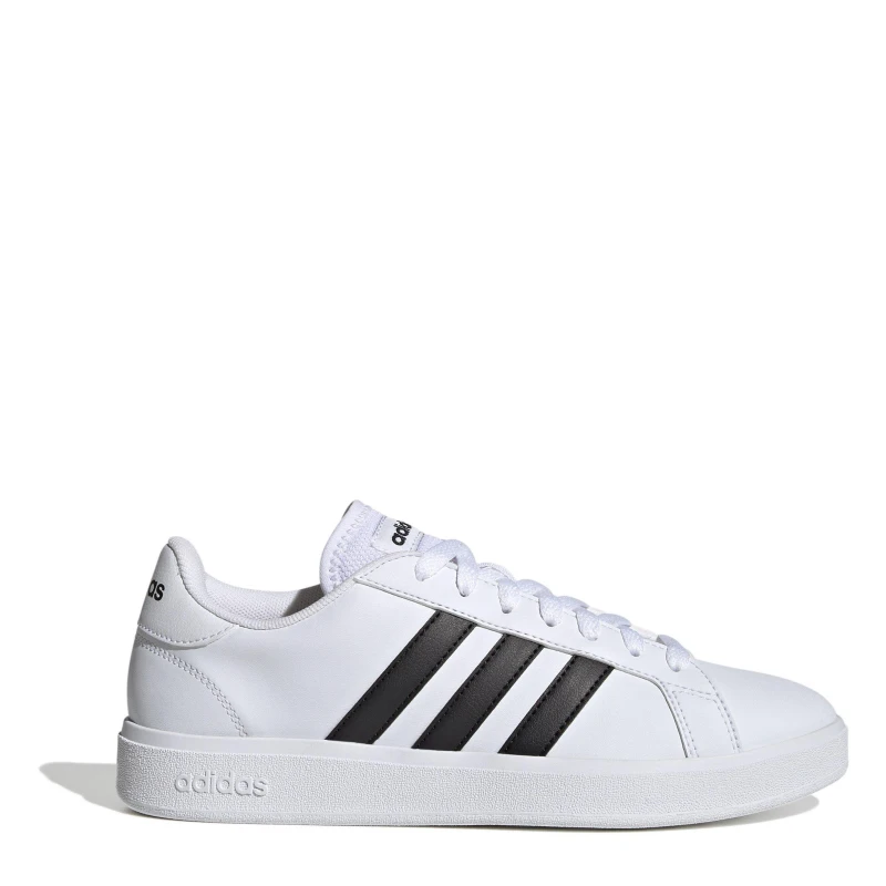 Image of adidas Grand Court Base Womens Trainers - Black 3.5