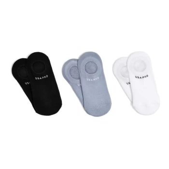 Image of USA Pro Pro Studio Socks - 3Pk Multi