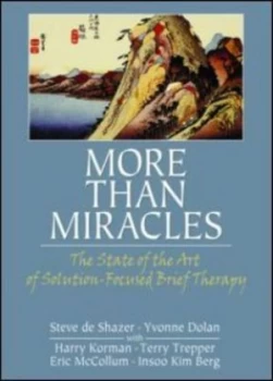 Image of More than miracles by Steve de Shazer