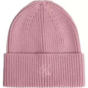 Calvin Klein Jeans Minimal Monogram Beanie - Nude