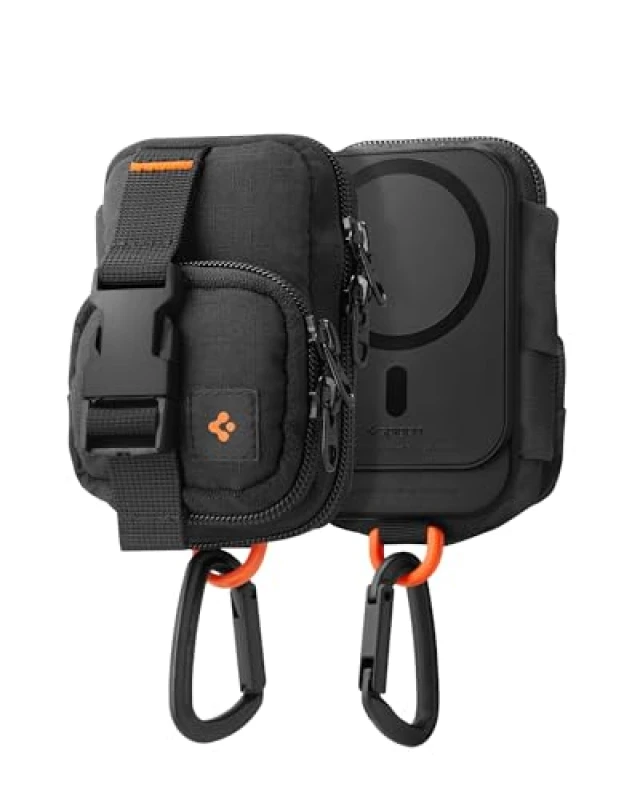 Image of Spigen Snap Zip (MagFit) MagSafe Card Wallet Black