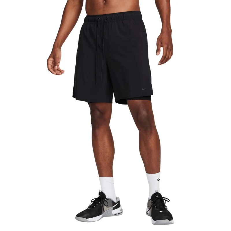 Image of 2-in-1 woven shorts Nike Dri-FIT Unlimited 7" Noir Male XL