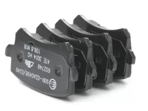 Image of TRW Brake Pad Set, parking brake GDB563 BENTLEY,Turbo R Limousine,Mulsanne Limousine,Eight Limousine