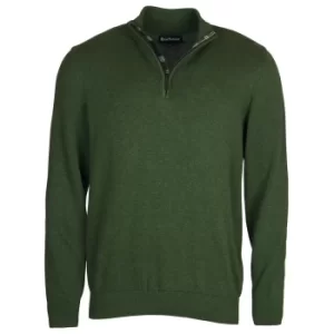 Image of Barbour Mens Avoch Half Zip Duffle Bag Medium