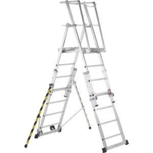 image of Telescopic mobile safety steps