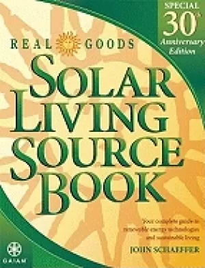 Image of real goods solar living source book special 30th anniversary edition your c