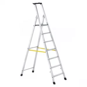 Zarges 42457 Trade Platform Steps, Platform Height 1.48m 7 Rungs