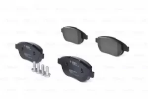 Image of Bosch 0986494038 BP375 Brake Pad Set Disc Brake Front Axle