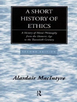 Image of A Short History of Ethics by Alasdair Macintyre Paperback