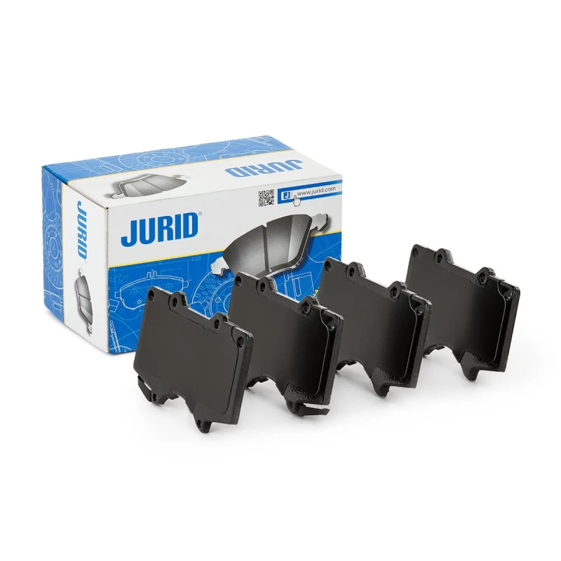Image of JURID 572515J Brake pad set with acoustic wear warning, with accessories Brake Pad Set,disc brake (402)