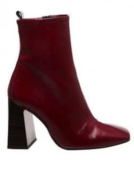 Image of Office All Together Ankle Boots - Burgundy