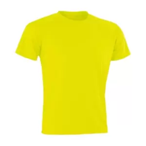 Image of Spiro Mens Aircool T-Shirt (XS) (Flo Yellow)