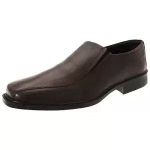 Image of Roamers Mens Superlite Twin Gusset Leather Shoes (10 UK) (Black)