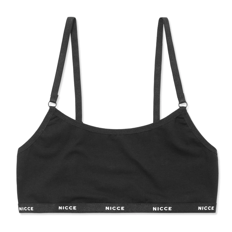 Image of Nicce Strappy Bralette Womens - Black 8