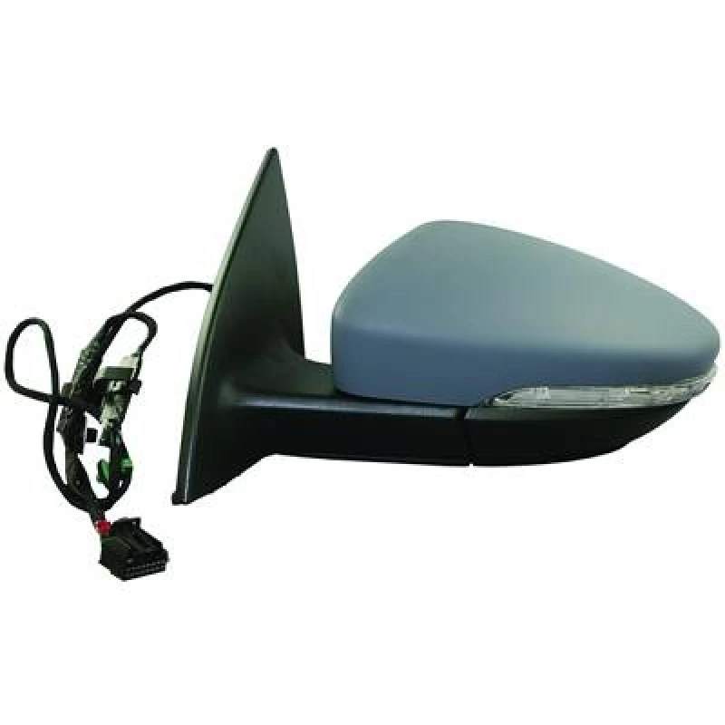 Image of DIEDERICHS 2225124 Wing mirror Right, Complete Mirror, primed Outside Mirror (50)