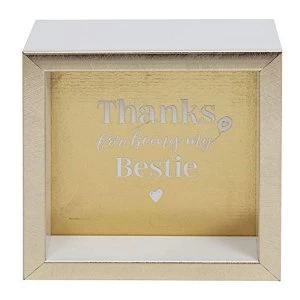 Image of Thanks For Being My Bestie Desk Plaque