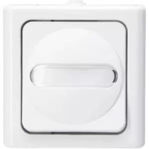 Image of Kopp 560602007 1 Piece Wet room switch product range Complete Circuit breaker, Toggle switch BlueElectric Arctic white