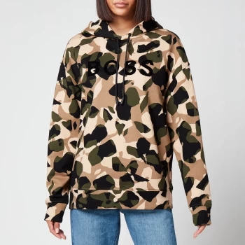 Image of Hugo Boss Etisha Pullover Hoodie Open Miscellaneous Size M Women