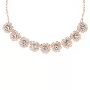 image of Ted Baker Ladies Siero Crystal Daisy Lace Necklace