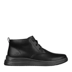 Image of Skechers Proven Yermo Mid Top Mens Boot - Black