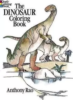 Image of The Dinosaur Colouring Book by Anthony Rao