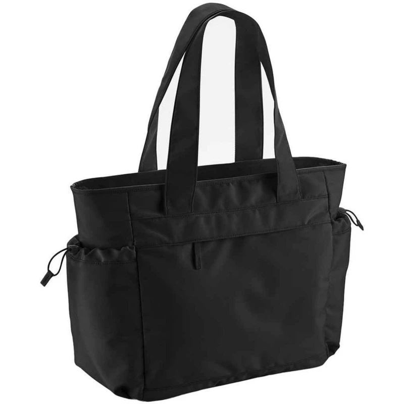 Image of Quadra Womens Studio Oversized Tote Bag in Black Female One Size