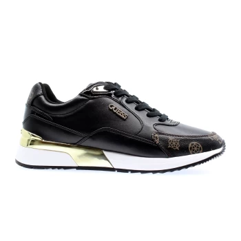 Image of GUESS Sneakers Women Black Ecopelle - Faux Leather