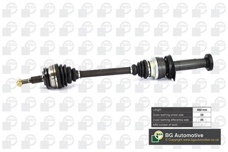 Image of BGA Drive shaft BGA DS9639R