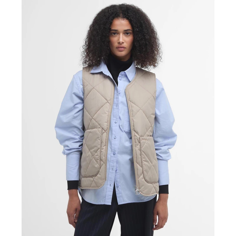 Image of Barbour Shelby Gilet - Cream Cream 16
