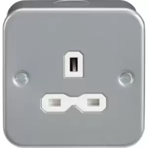 Image of MLA Knightsbridge Metal Clad 13A 1 Gang UnSocket - MR7000U