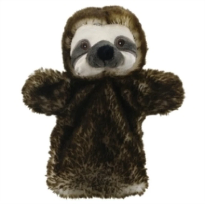 Image of The Puppet Company Eco Animal Puppet Buddies - Sloth Multi unisex