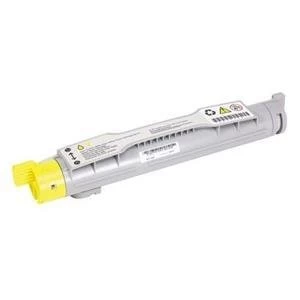 Image of Original Dell JD750 Yellow Laser Toner Ink Cartridge