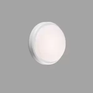 image of Tom Outdoor LED Flush Wall Lamp White 11W 3000K IP65