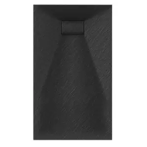 Image of Veloce Uno Rectangular Shower Tray 900X2000mm - Black