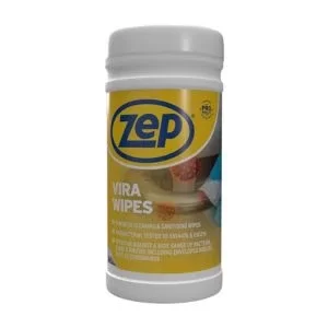 image of Zep Vira Unfragranced Multisurface Wipes, Pack Of 100 White