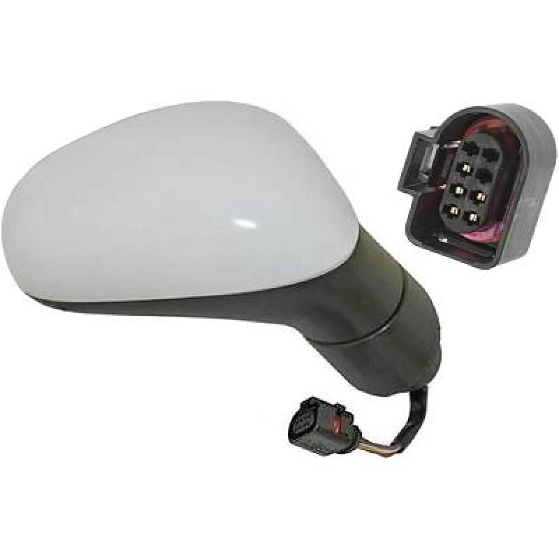 Image of DIEDERICHS 7432424 Wing mirror Right, Complete Mirror, primed Outside Mirror (50)