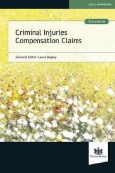 Image of Criminal Injuries Compensation Claims by Laura Begley Book