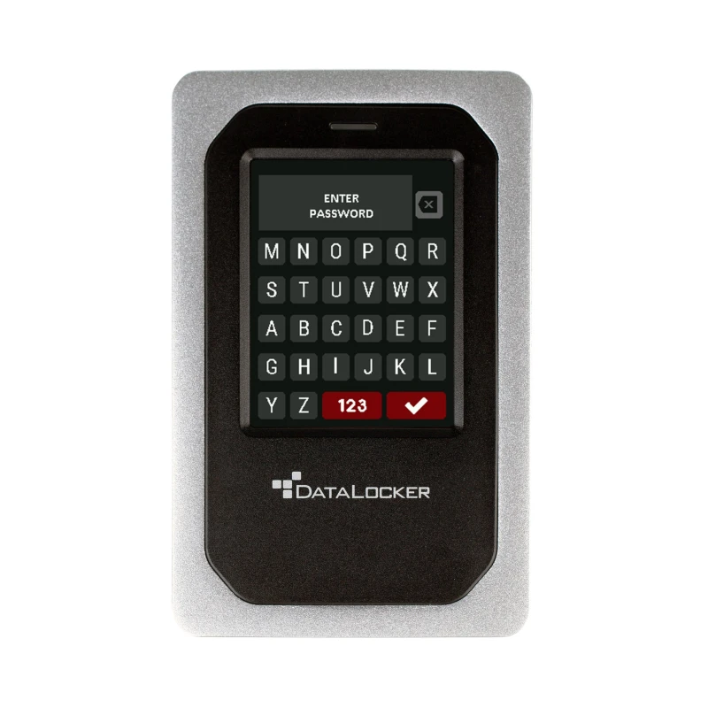 Image of Origin Storage DataLocker DL4 FE, 4TB SSD, FIPS 140-3 L3, AES 256-bit, Touchscreen, USB 3.2 Gen 1 DL4-SSD-4TB-FE