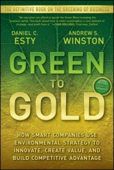 Image of Green to Gold by Daniel C. Esty Book
