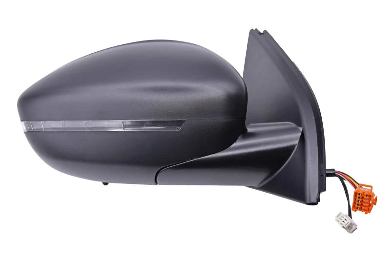 Image of PRASCO PG4287303 Wing mirror Right, black, Electric, Convex Outside Mirror (50)