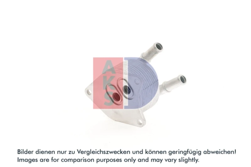 Image of AKS DASIS 226017N Oil Cooler, automatic transmission with gasket/seal Oil Cooler,automatic transmission (1047)