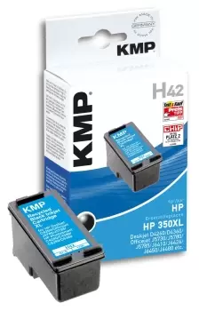 Image of KMP H42 ink cartridge Black